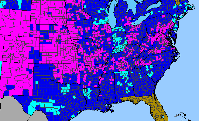 The range of Carduus nutans